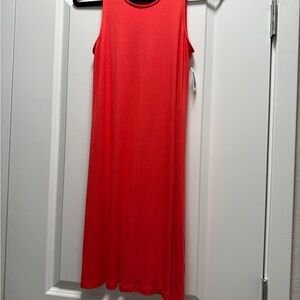 Old Navy Sleeveless Coral Maxi Dress
